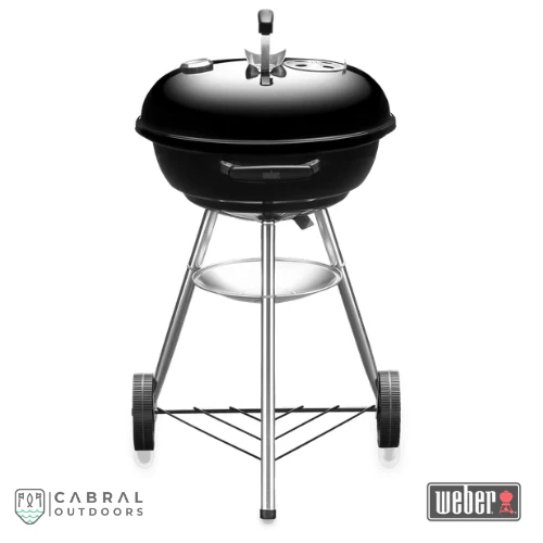 Weber Compact 47cm & 57cmCharcoal Barbeque Grill (Black) - Image 2