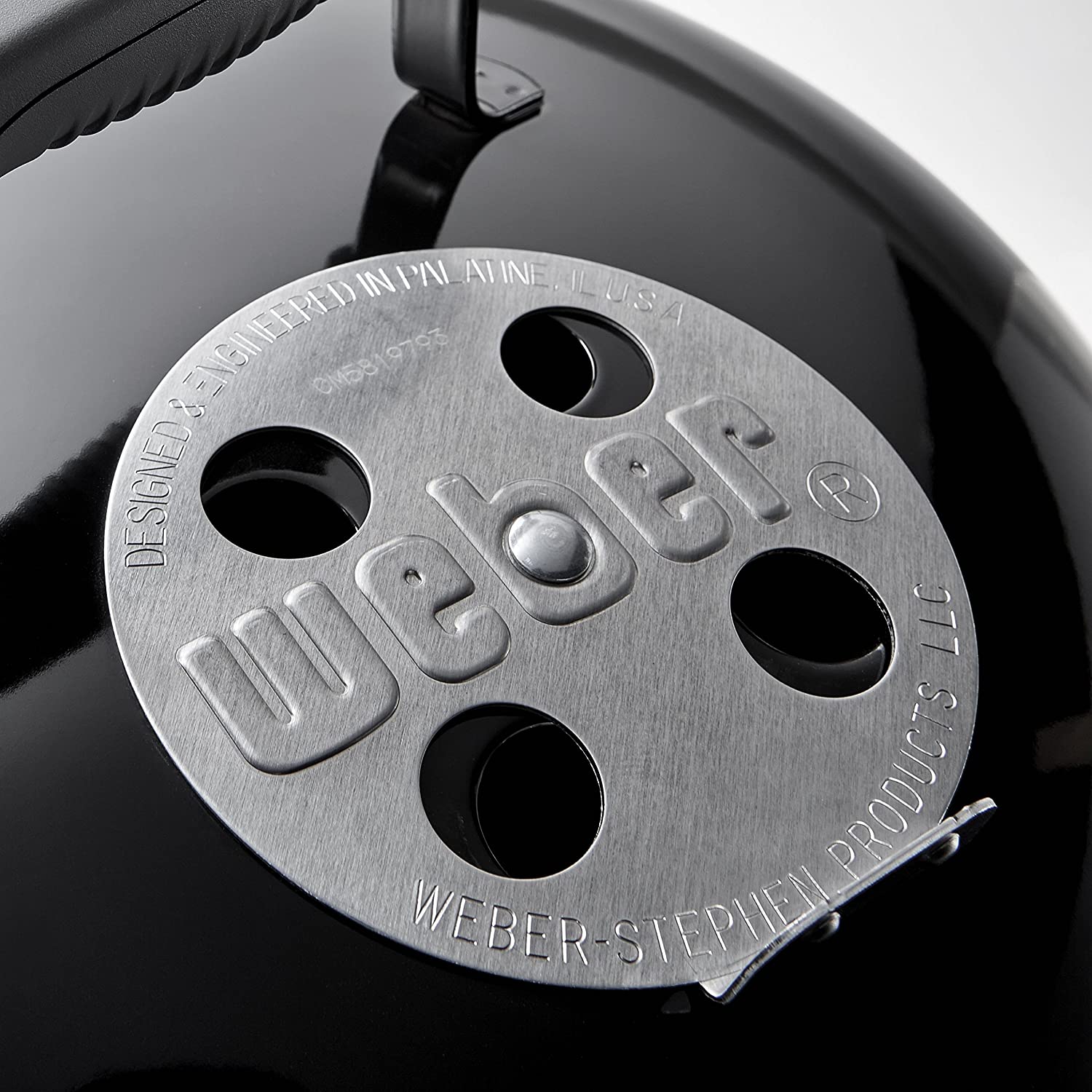 Weber Smokey Joe Premium Charcoal Grill (Black) - Image 7