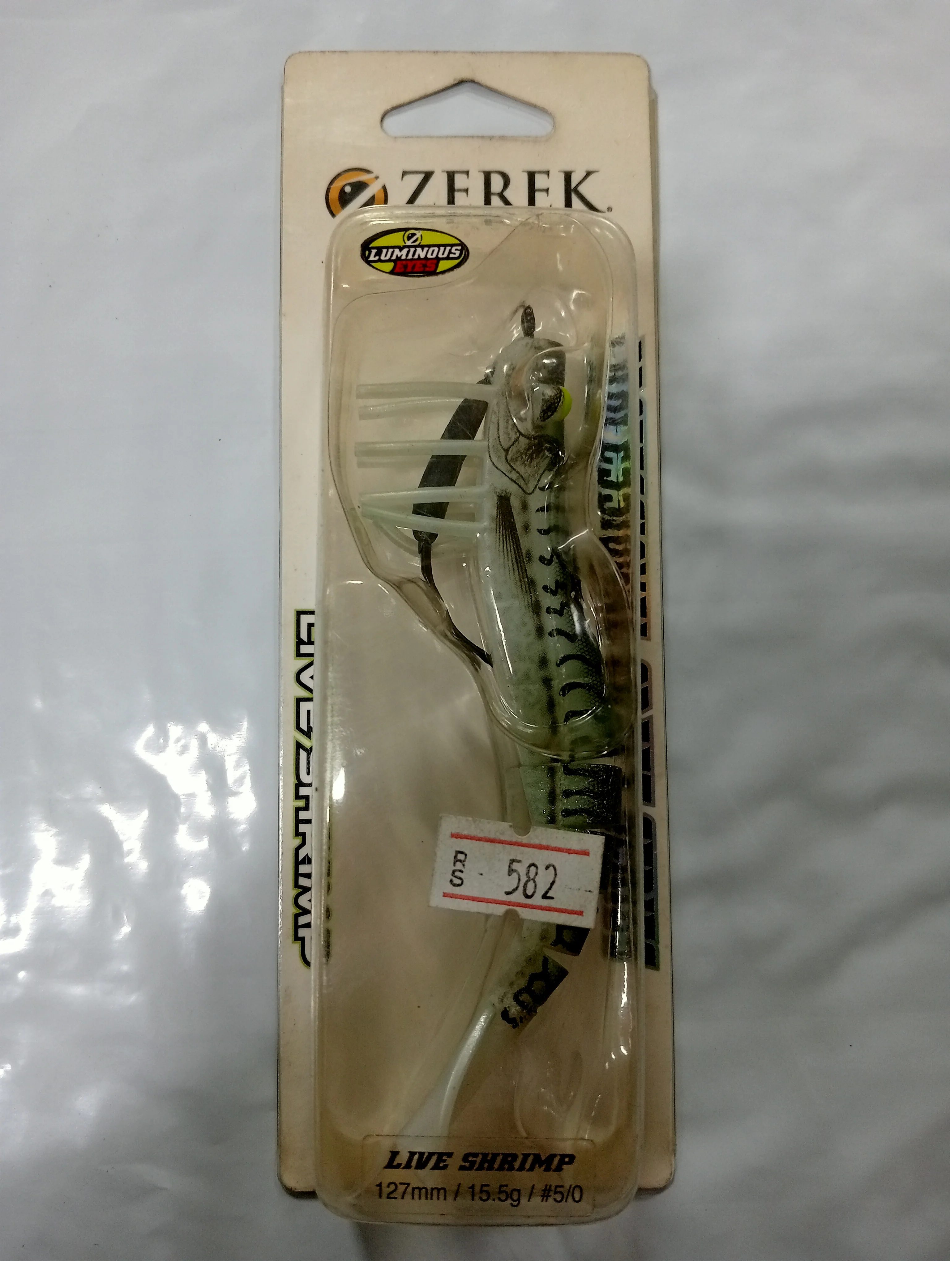 (Stock Clearance)Zerek Live Shrimp |127mm|15.5g|#5/0 - Image 3