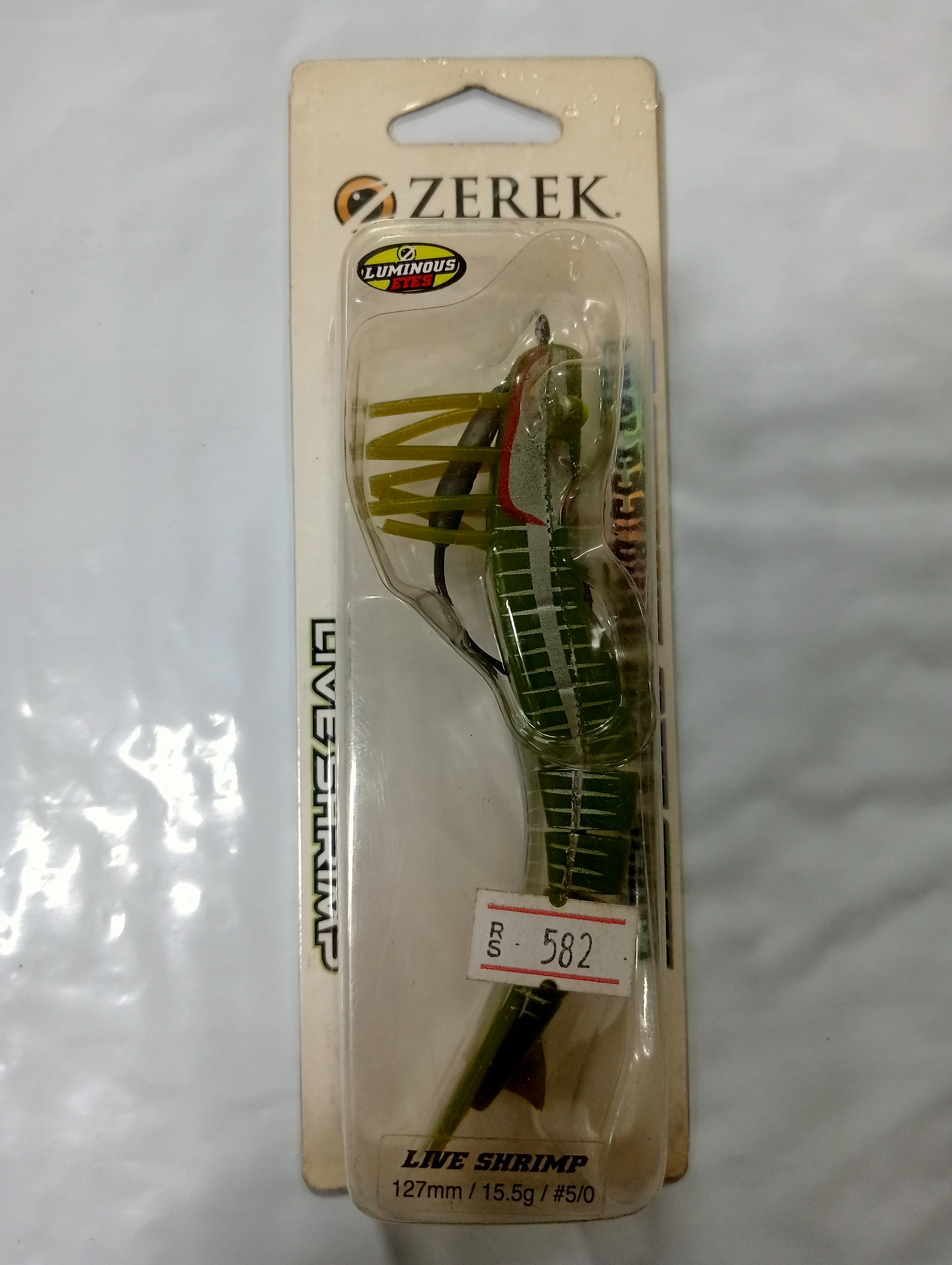 (Stock Clearance)Zerek Live Shrimp |127mm|15.5g|#5/0 - Image 4
