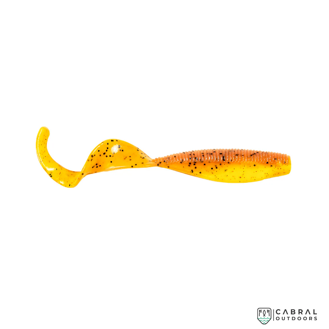 Zman Scented Curly TailZ Soft Plastic Grub 4inch | 0.4g | 5pcs/pkt - Image 10