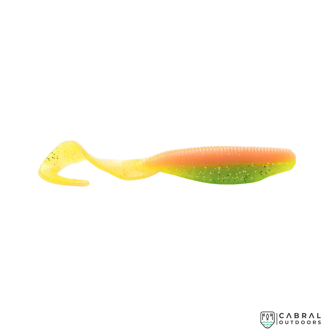 Zman Scented Curly TailZ Soft Plastic Grub 4inch | 0.4g | 5pcs/pkt - Image 13