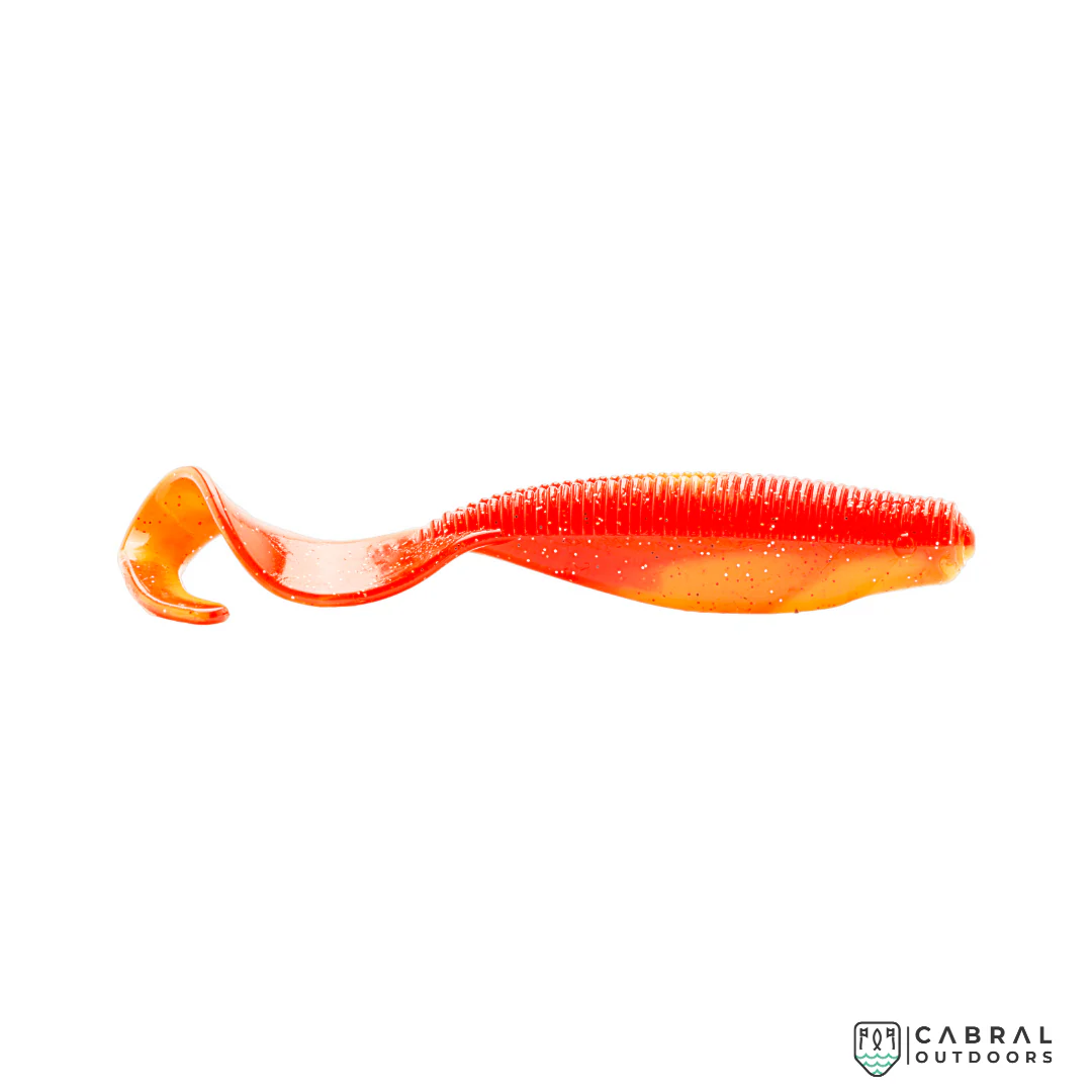 Zman Scented Curly TailZ Soft Plastic Grub 4inch | 0.4g | 5pcs/pkt - Image 14