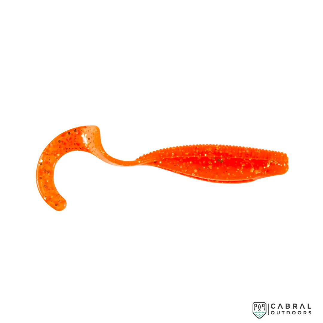 Zman Scented Curly TailZ Soft Plastic Grub 4inch | 0.4g | 5pcs/pkt - Image 9